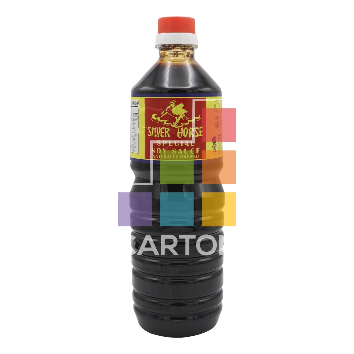 SILVER HORSE SOY SAUCE - 3*1LTR